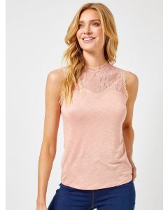 Women Pink-Coloured Solid Top